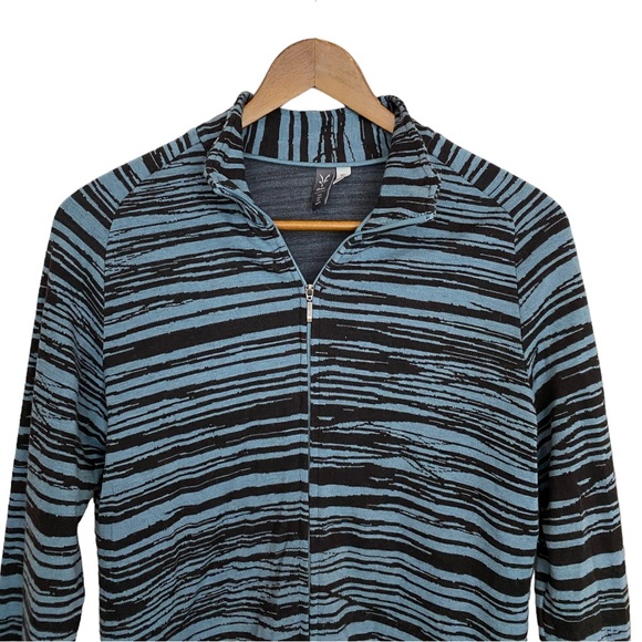 ibex 100% Merino Wool Long Sleeve Full Zip Jacket Sweater  Women’s Size Medium - Picture 5 of 12